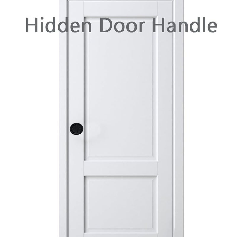 Hdtyyln 1pcs Round Recessed Pull, Recessed Door Knob, Cabinet Round Hidden Handle, Embeded Concealed Brushed Stainless Steel Handles for Modern Bedroom Door Drawer Wardrobe (Dumb Black) - Image 5